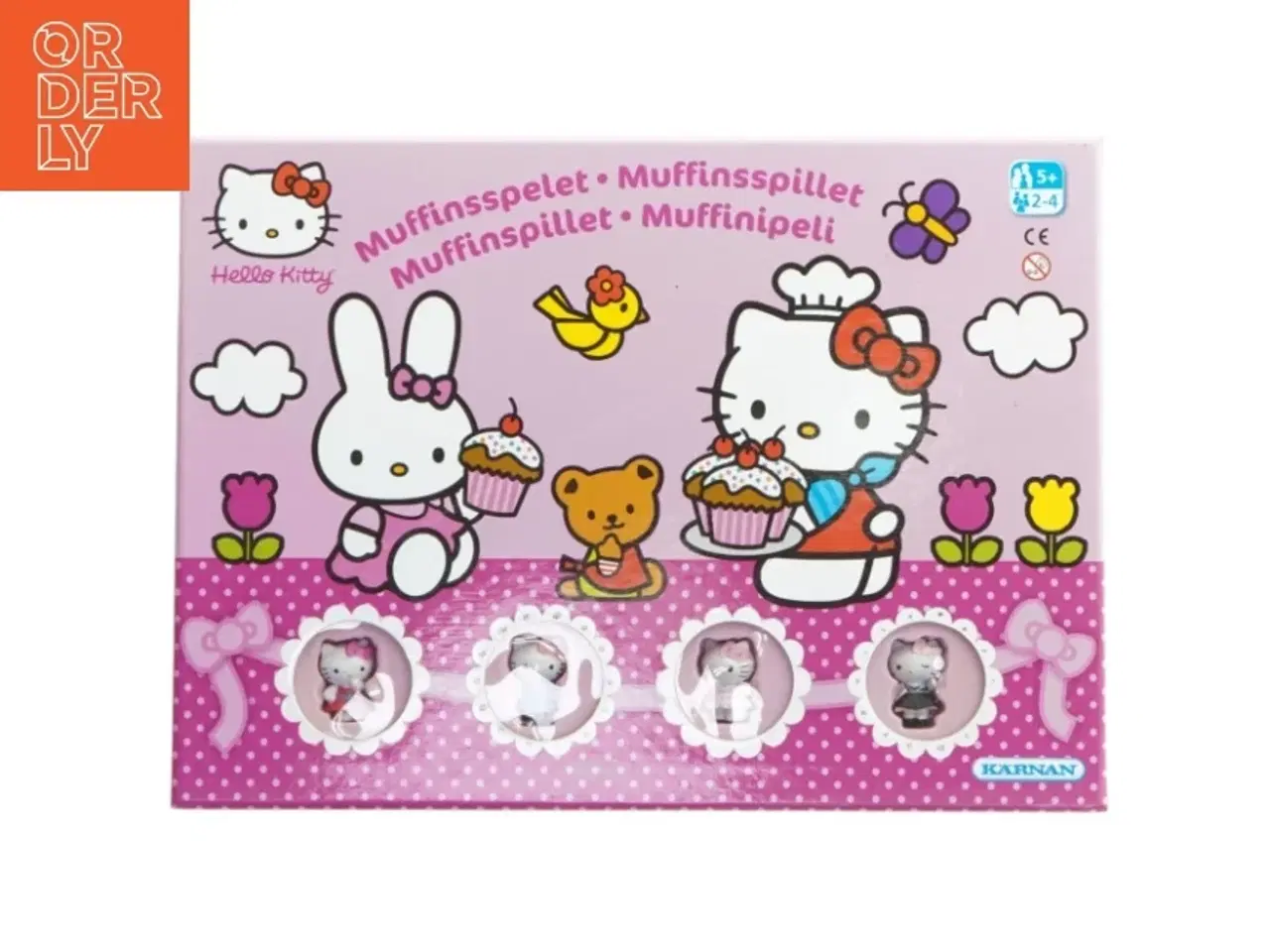 Billede 1 - Hello Kitty Muffinsspil fra Karnan (str. 33x24 cm)
