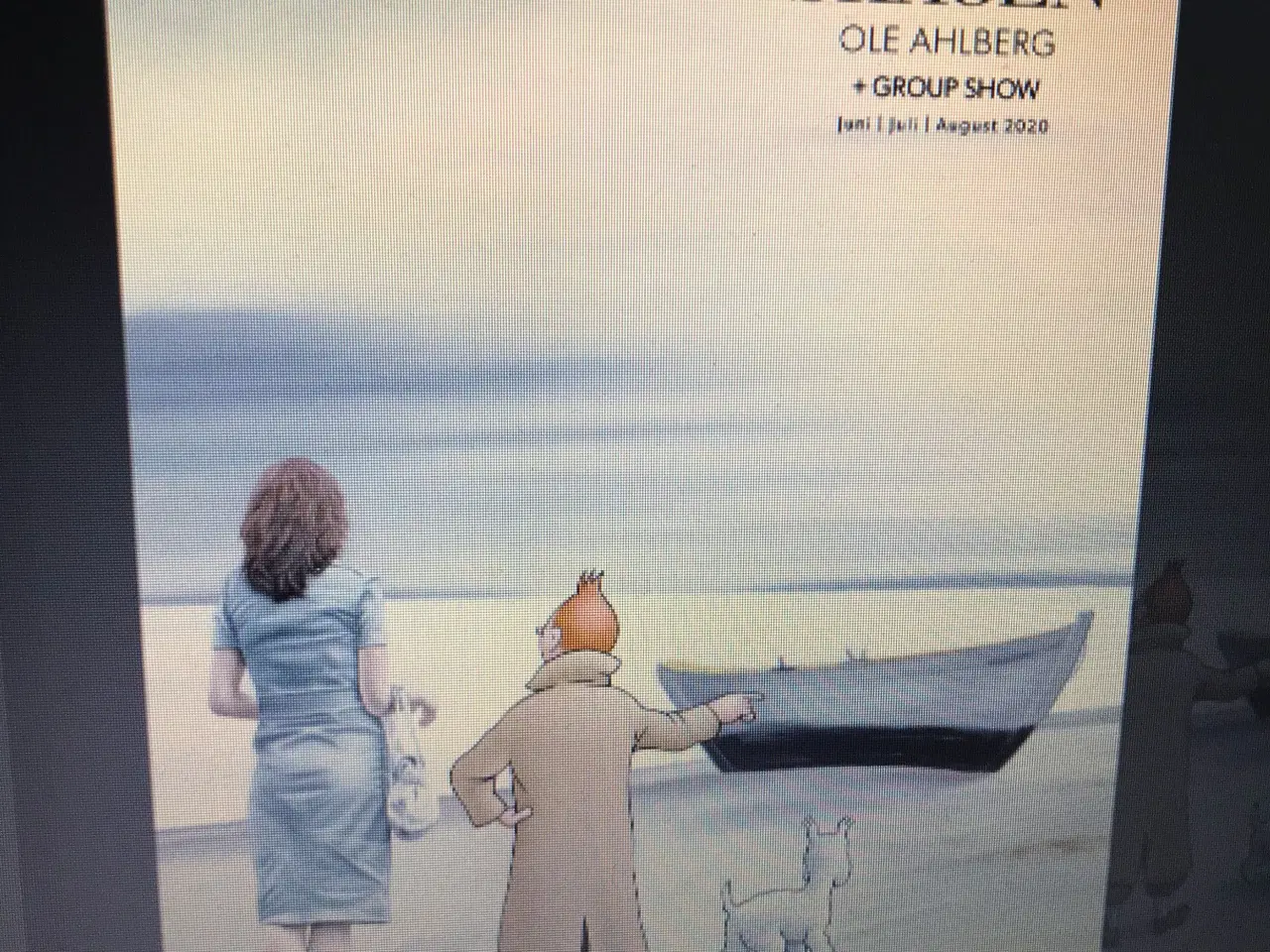 Billede 1 - Plakater Tintin/ole ahlberg 