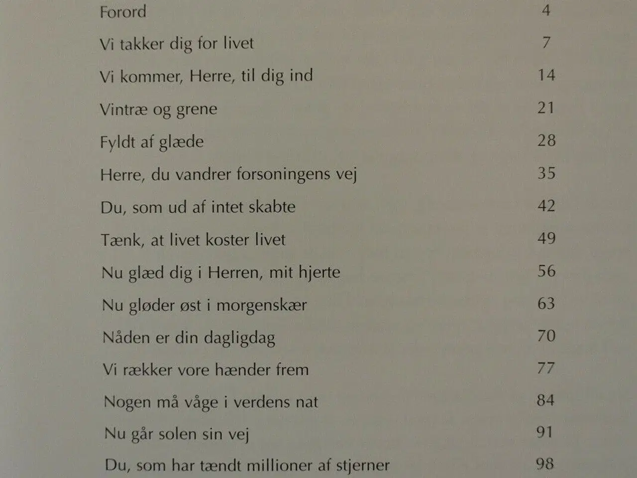 Billede 2 - i sang for lysets gud - andagtsbog med udgangspunk