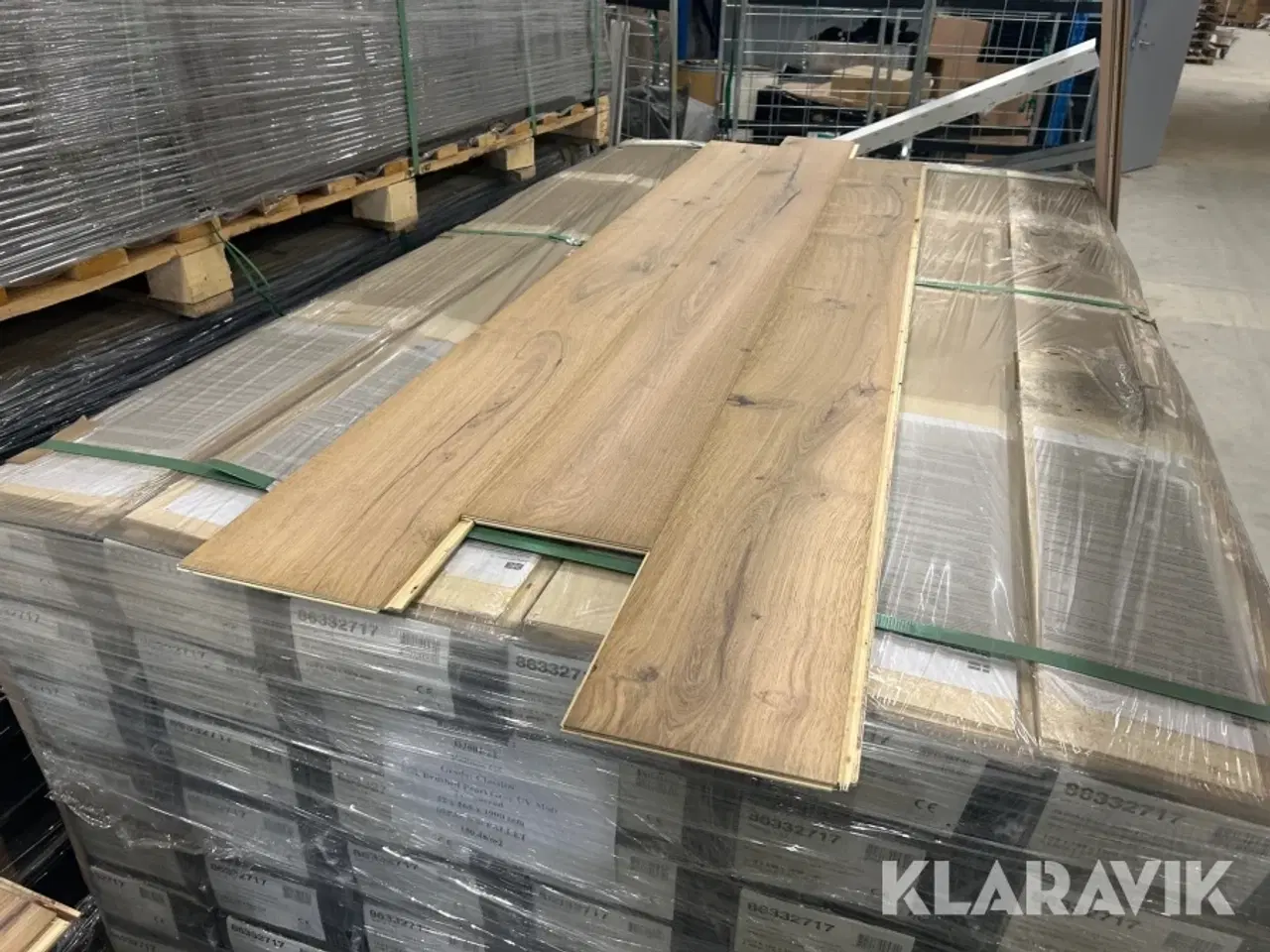 Billede 1 - Træ gulv Vällinge Eg plank 107 m2