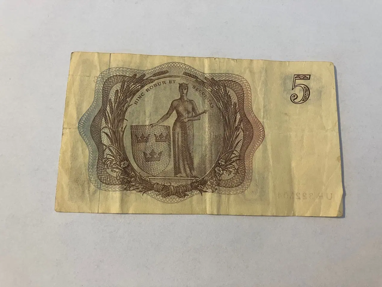 Billede 2 - 5 Kronor Sweden 1963 - Slidt