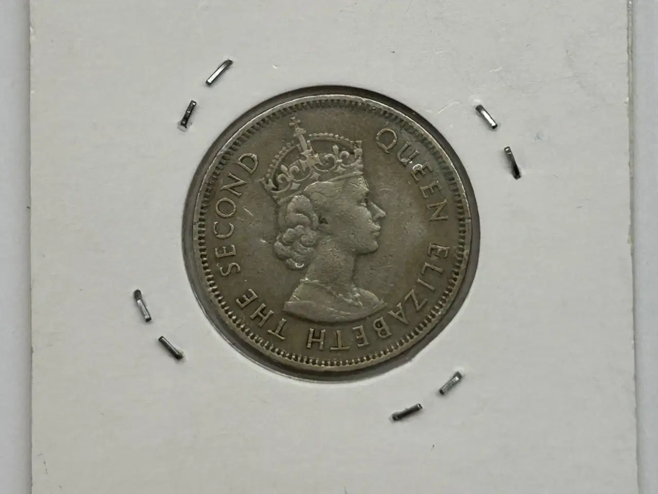 Billede 2 - Mauritius Half Rupee 1975