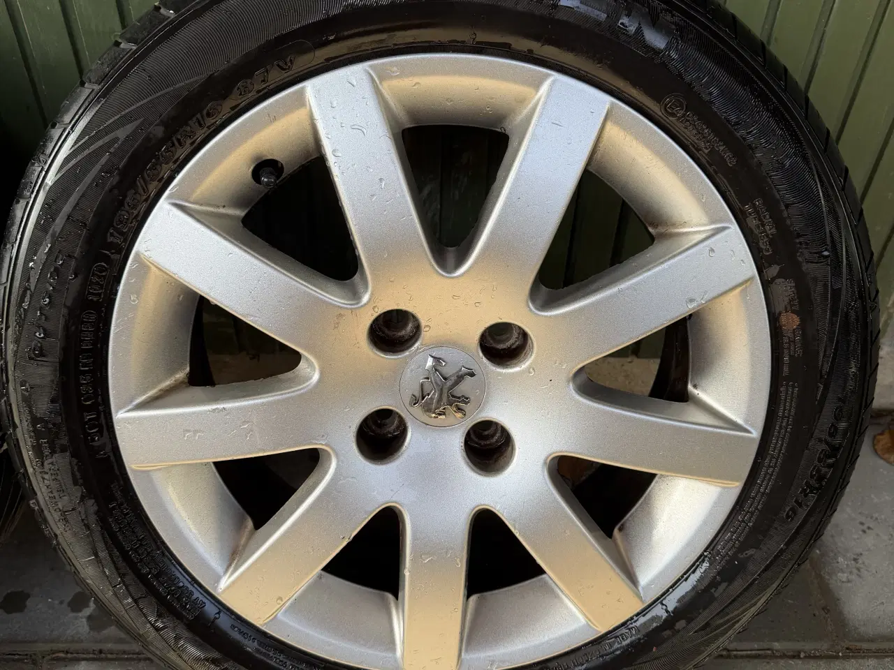 Billede 6 - 16 Originale Peugeot/Citroën Aluhjul med sommerdæk