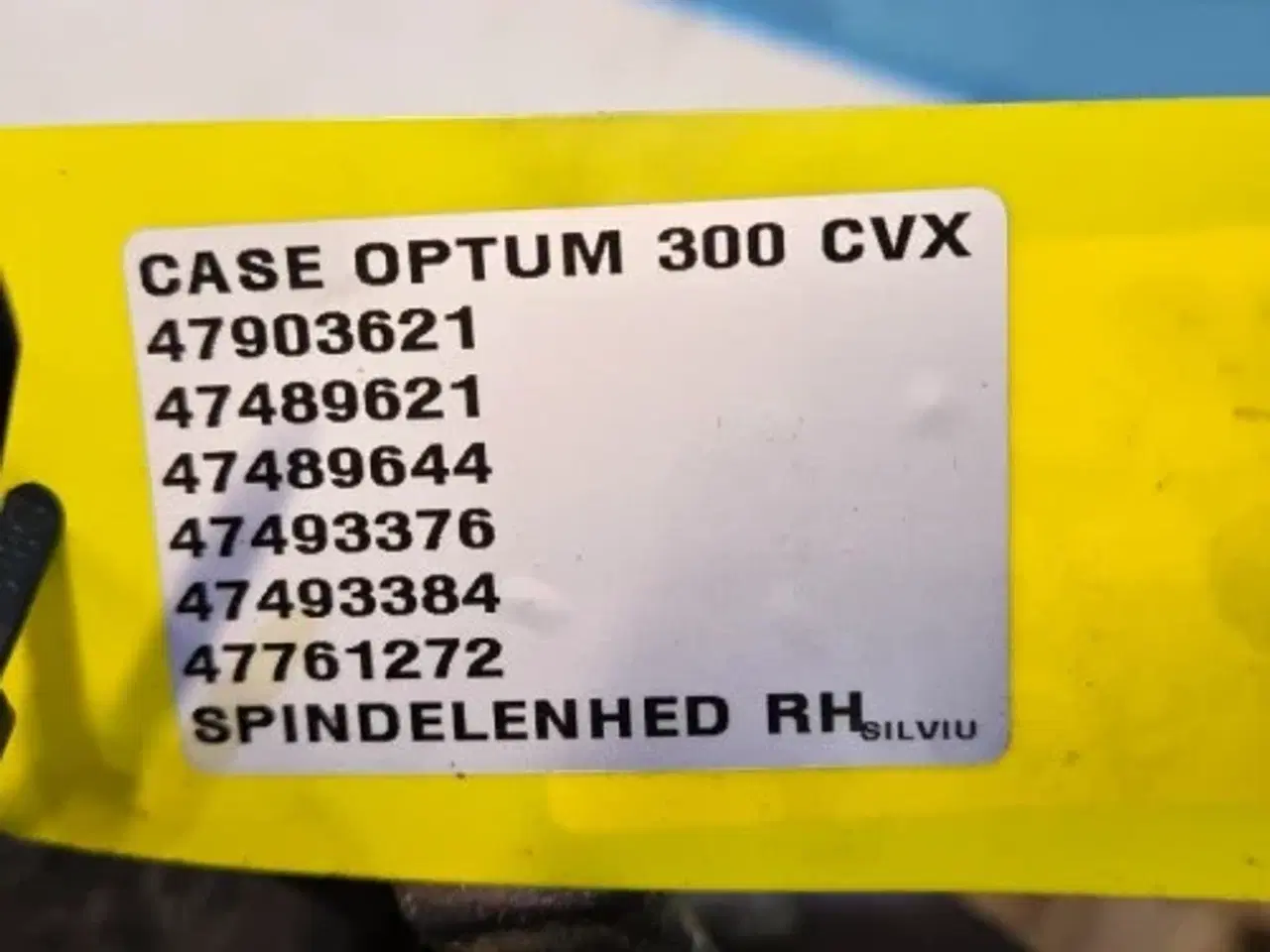 Billede 10 - Case Optum 300 Hjulnav R. 47903621