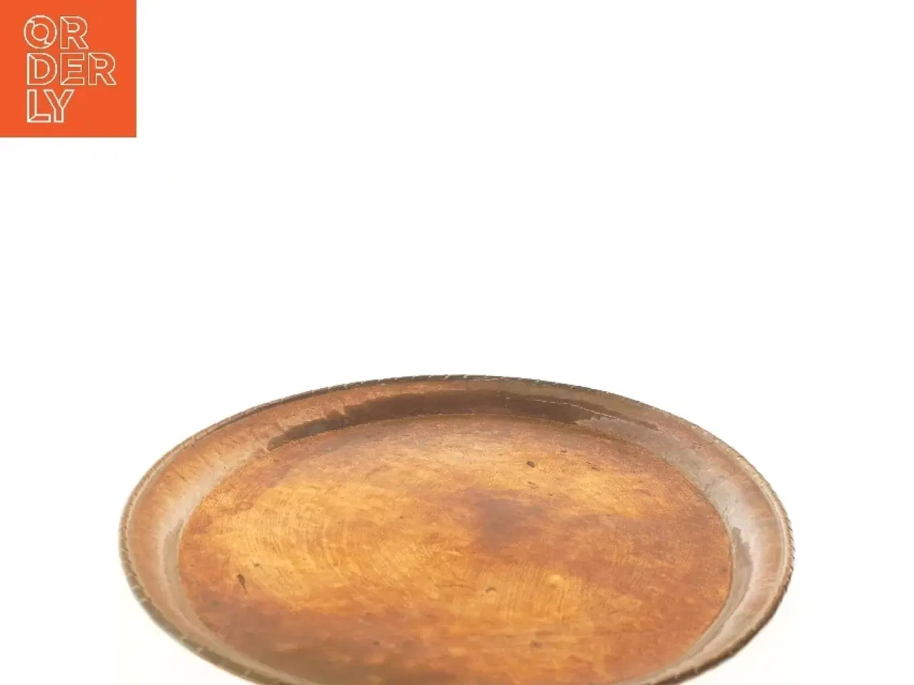 Billede 3 - Rund kobberbakke (str. 47x37 cm)