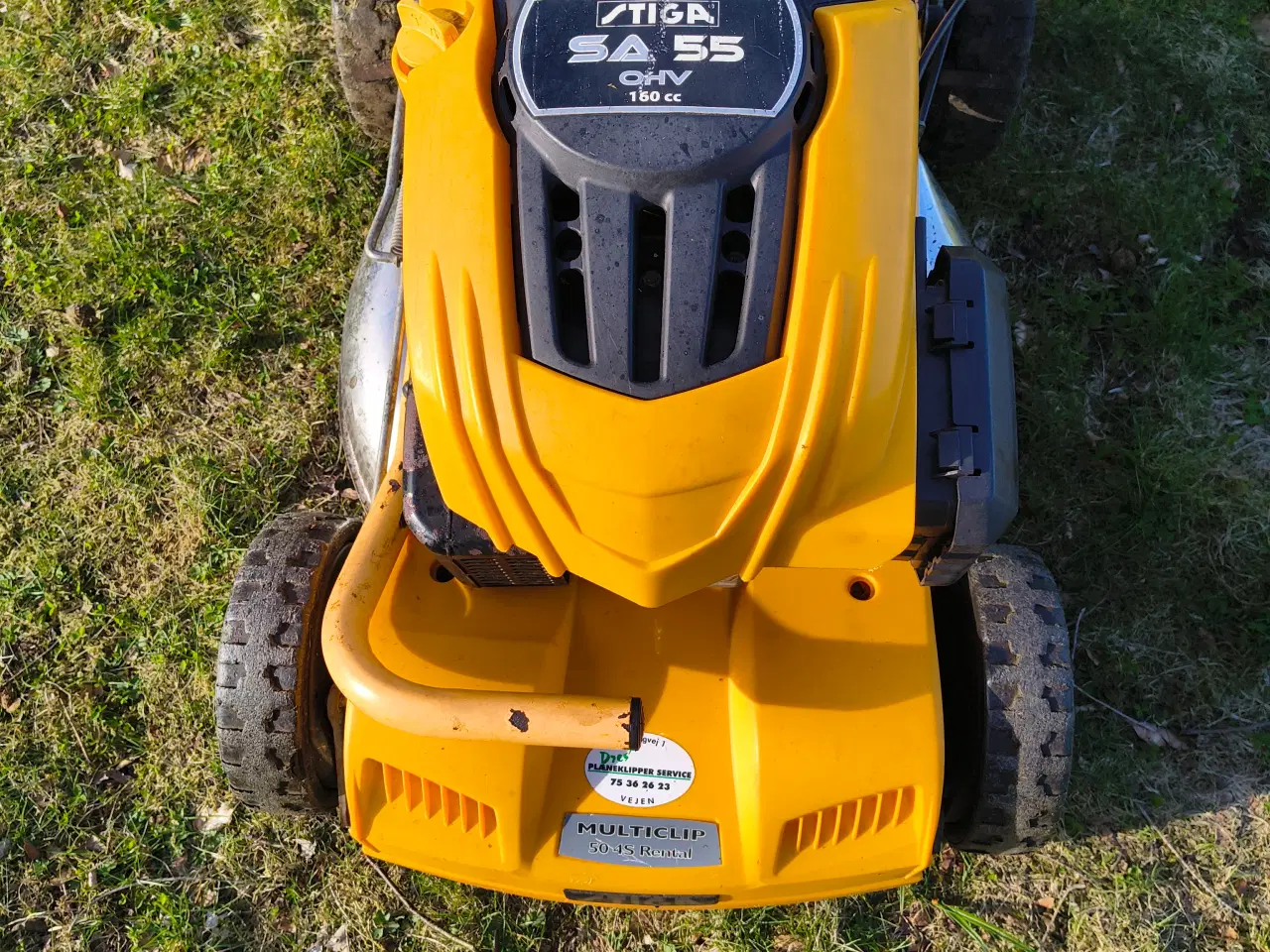 Billede 2 - stiga  SA-55  160cc,  græslåmaskine