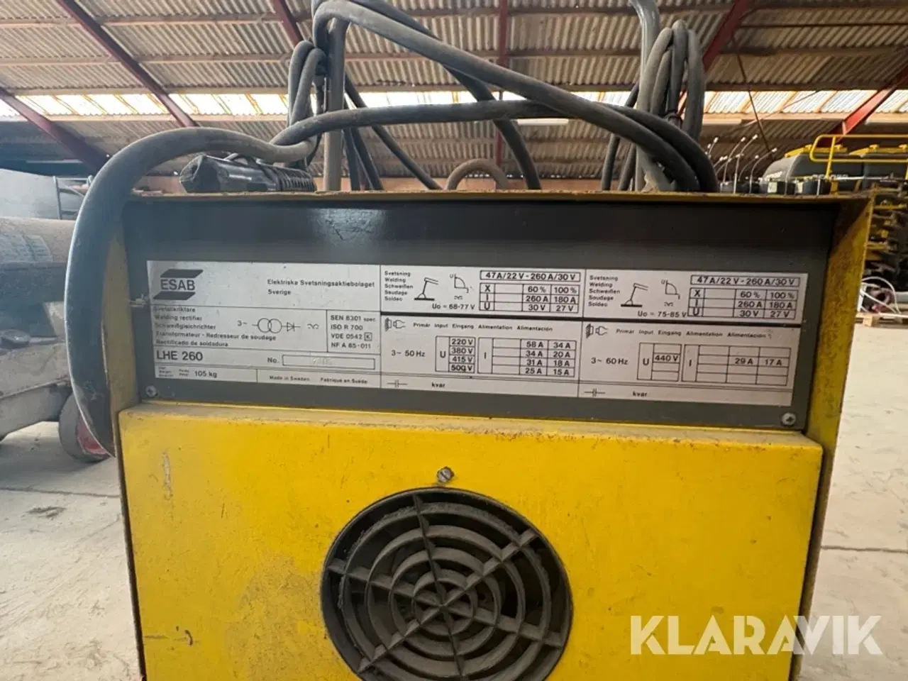 Billede 8 - Svejsemaskine Esab LHE 260