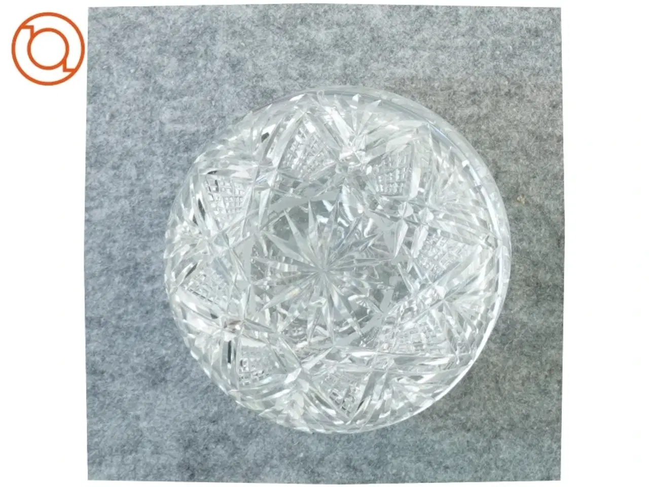 Billede 2 - Krystal bonbonniere (str. 15 x 8 cm)