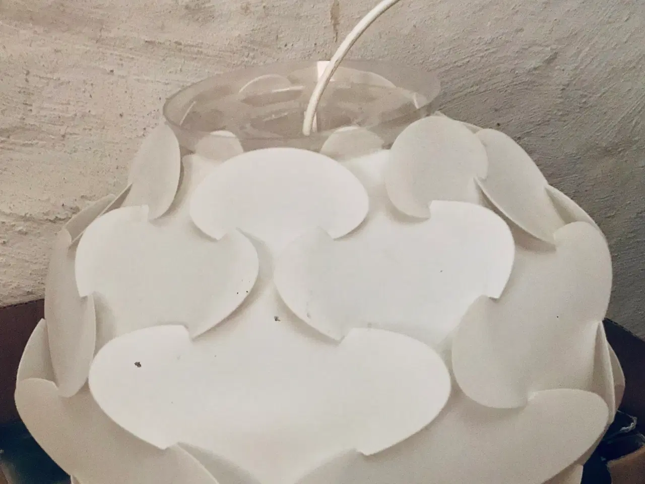 Billede 2 - Hvid loftslampe