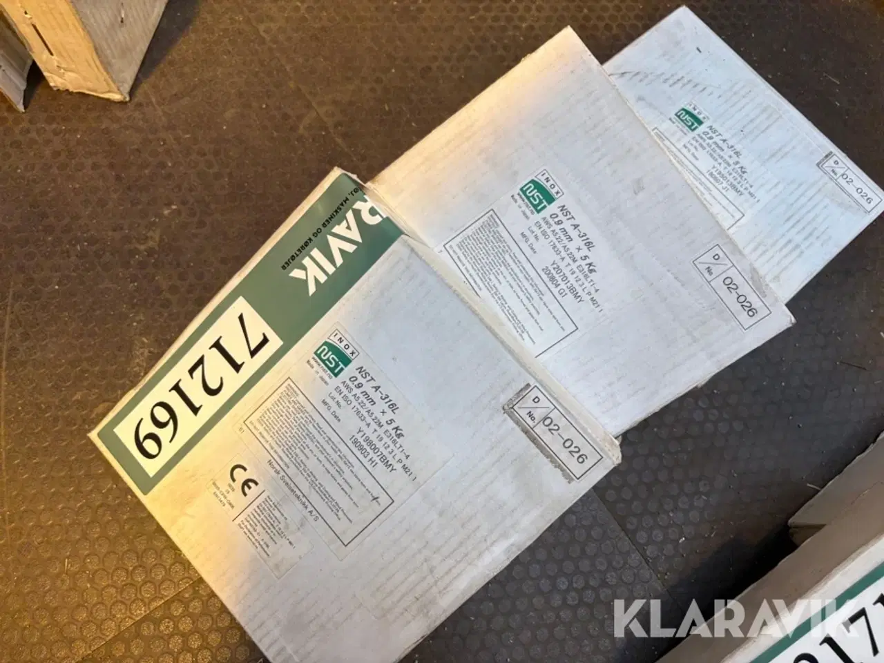 Billede 1 - Svejsetråd NST A-316L - 3 ruller