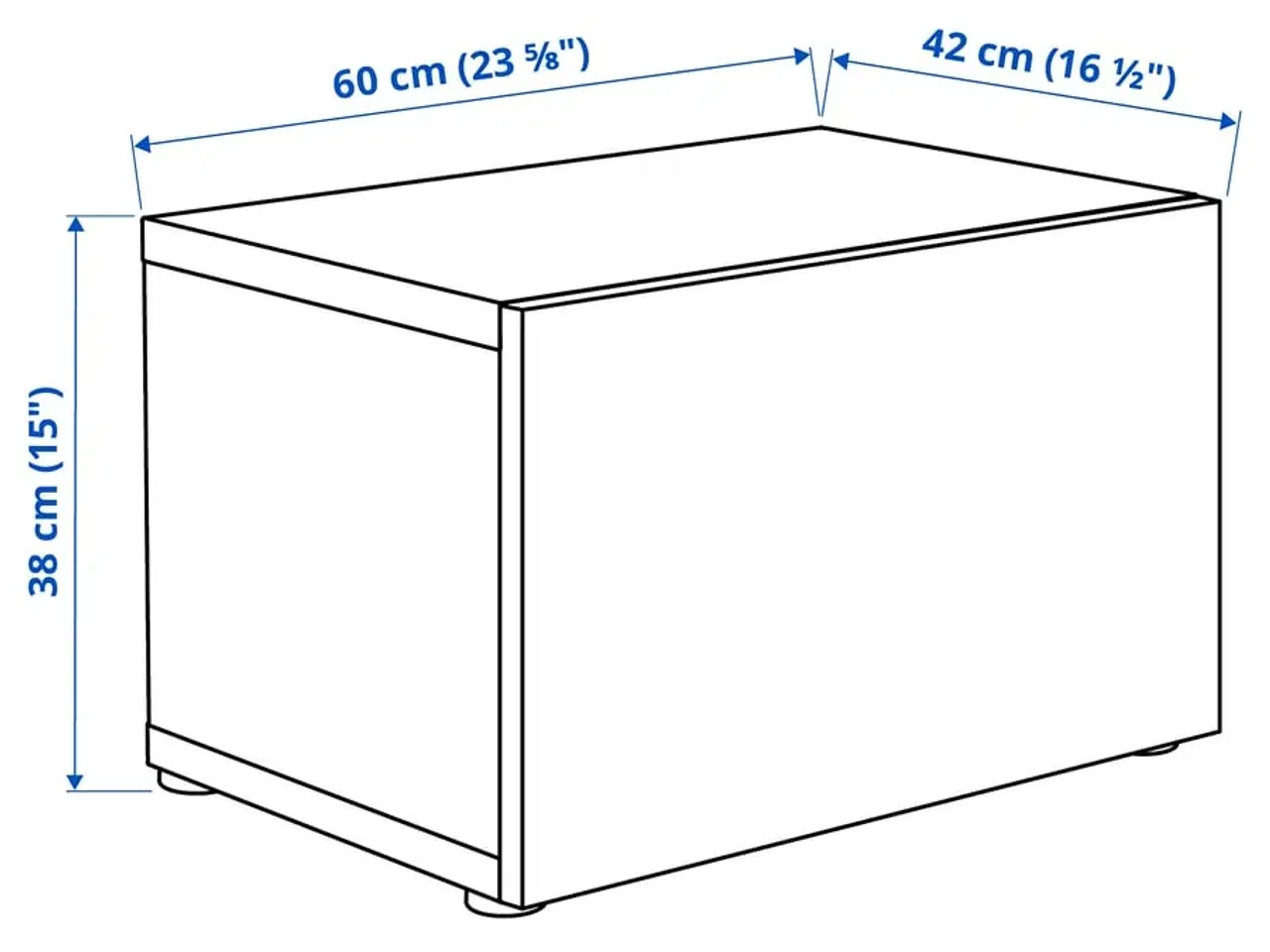 Billede 2 - Ikea bestå skab 