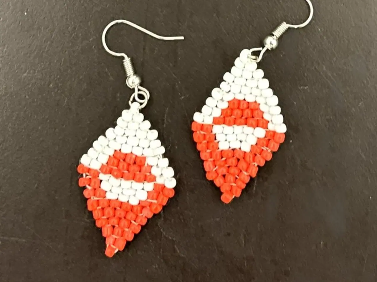 Billede 3 - Øreringe med det grønlandske flag