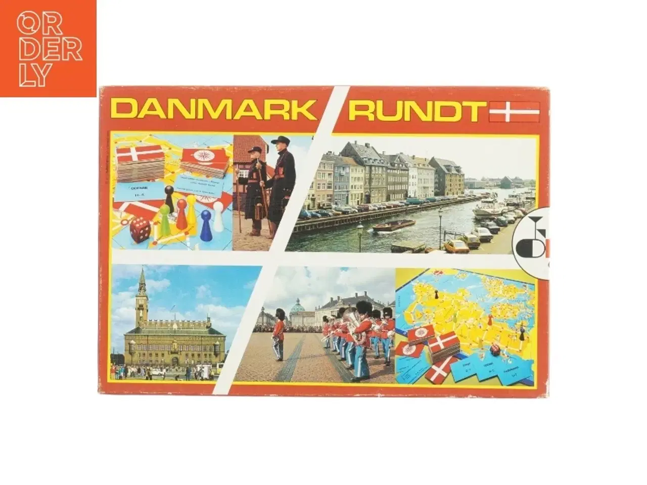 Billede 1 - Danmark Rundt brætspil (str. 33 x, 22,5 cm)