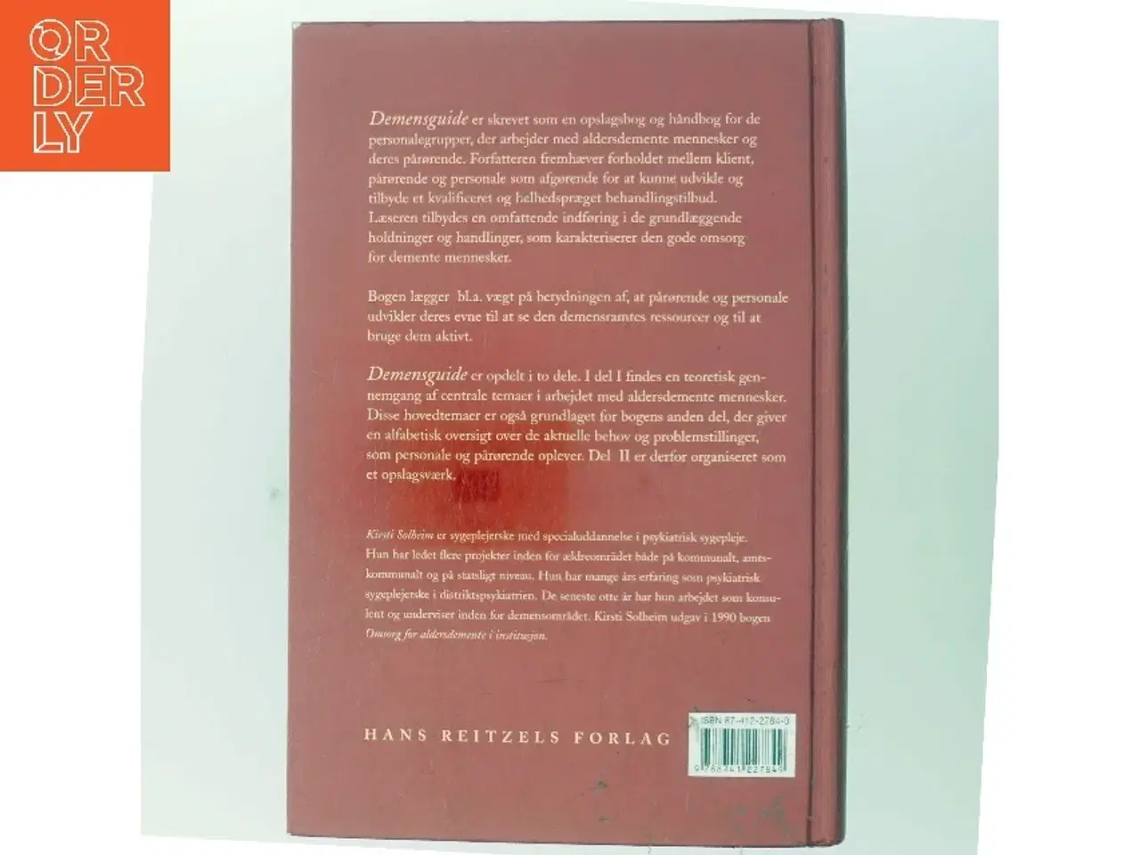 Billede 3 - Demensguide : holdninger og handlinger i demensomsorgen af Kirsti Solheim (Bog)