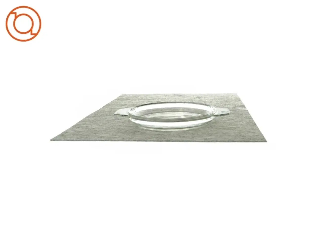 Billede 1 - Glasfad med håndtag