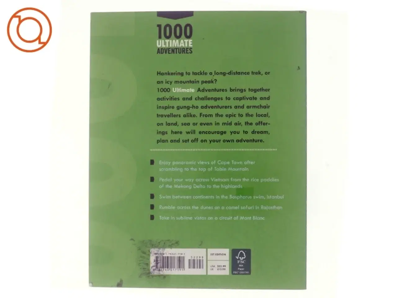 Billede 3 - Lonely Planet&#39;s 1000 Ultimate Adventures af Kate Armstrong, Andrew Bain, Sarah Baxter, Robin Barton, Greg Benchwick, Joseph Bindloss, Paul Bloomfi