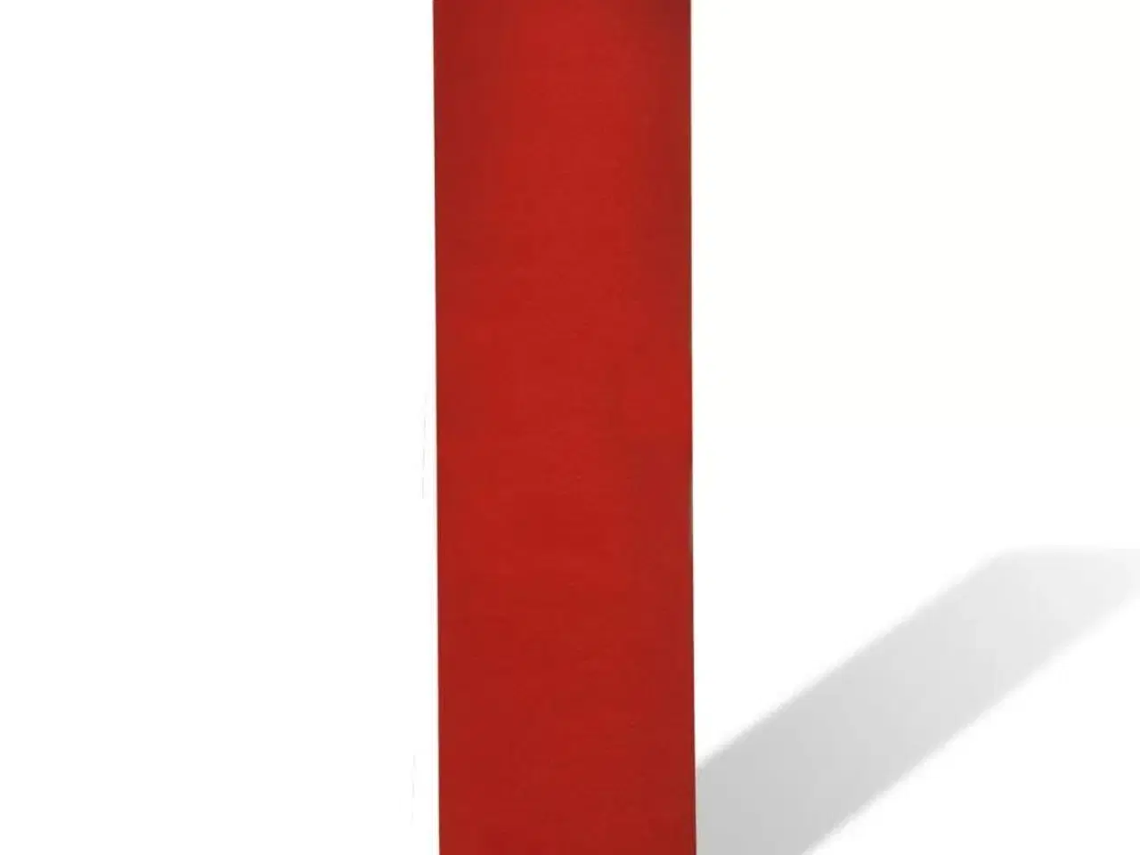 Billede 4 - Rød løber 1x5 m ekstra tung 400 g/m2