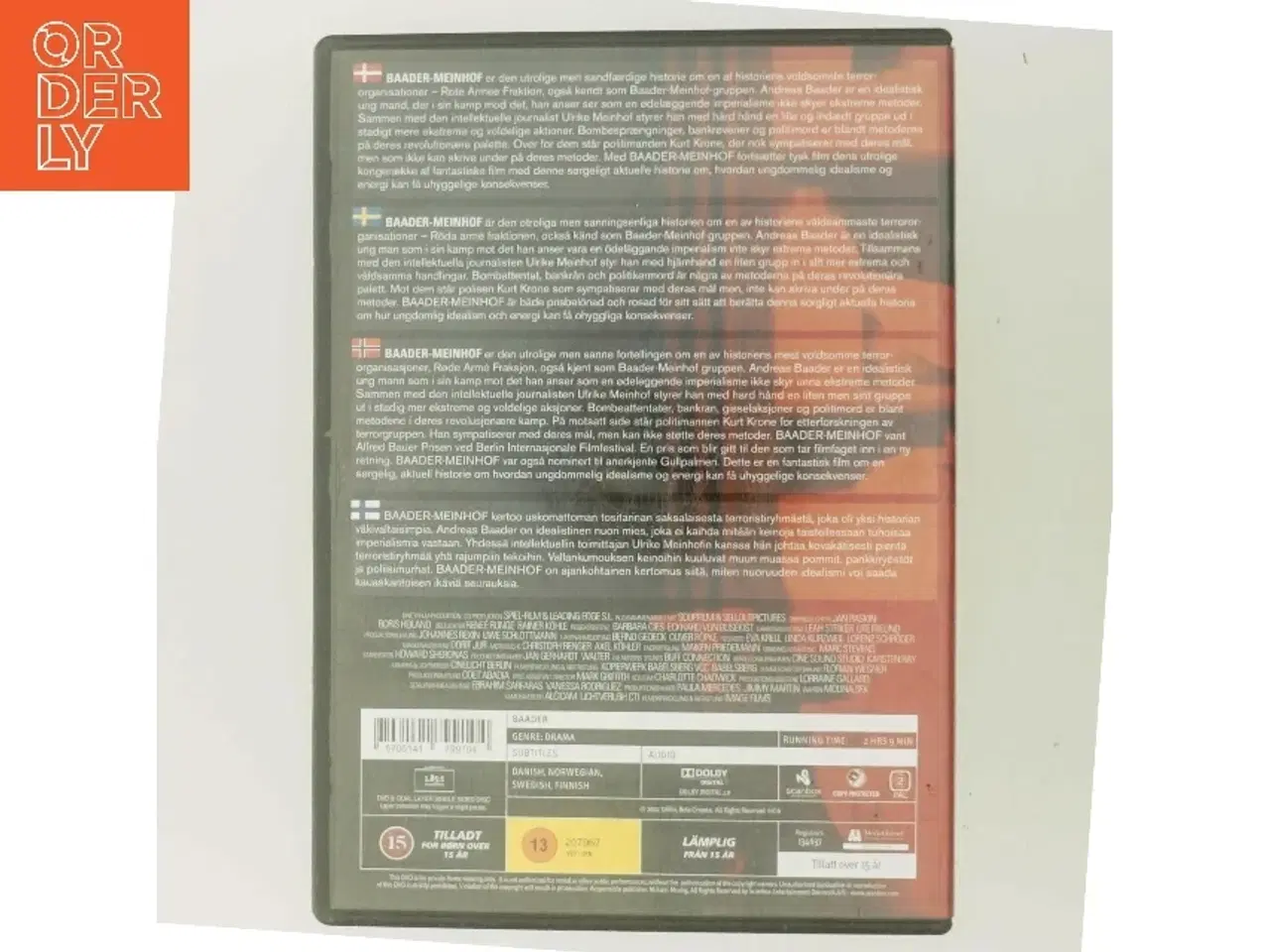 Billede 3 - Baader Meinhof (DVD)