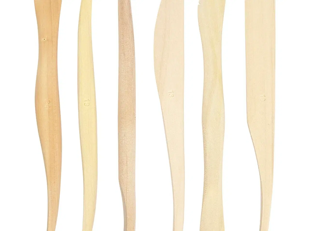 Billede 1 - Modellérpinde 15 cm - 6 stk. til kreative projekter