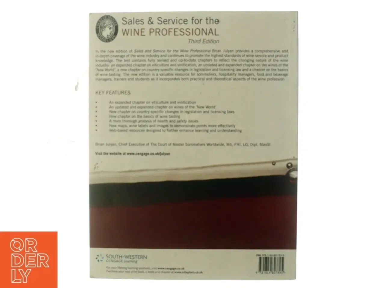 Billede 3 - Sales and Service for the Wine Professional af Brian K. Julyan (Bog)