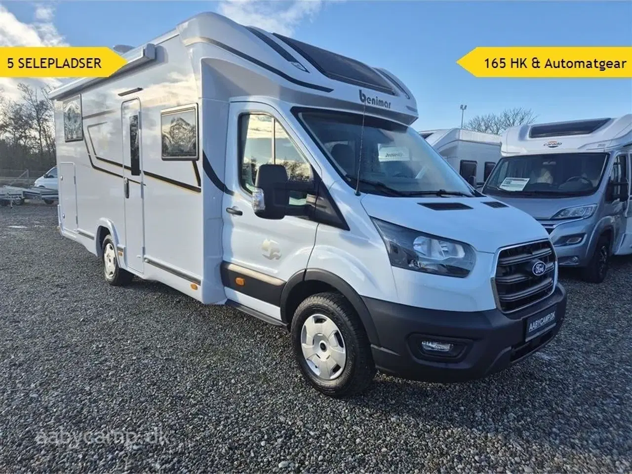 Billede 1 - 2026 - Benimar Tessoro 463 UP   Automatgear. Dieselfyr. 12V kompressor køl.  200W solcelle. Markise. Tv. 5 selepladser. Batteri. Helårsdæk. p-sensor for og bag. Bakkamera.