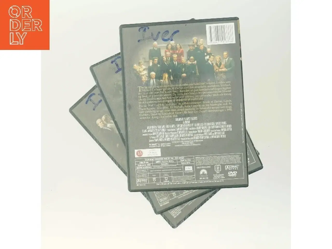 Billede 3 - 3 stk DVD Godfather, the med Marlon Brando (DVD)