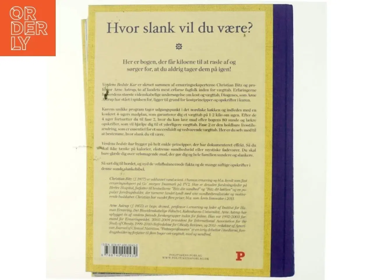 Billede 3 - Verdens bedste kur : vægttab der holder af Christian Bitz (Bog)
