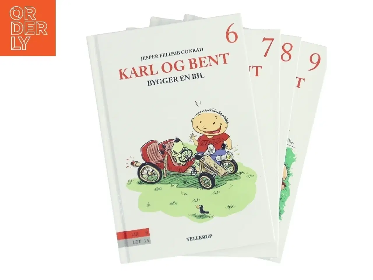 Billede 1 - Karl og Bent bygger en katapult 9. bd 9 af Jesper Felumb Conrad (Bog)