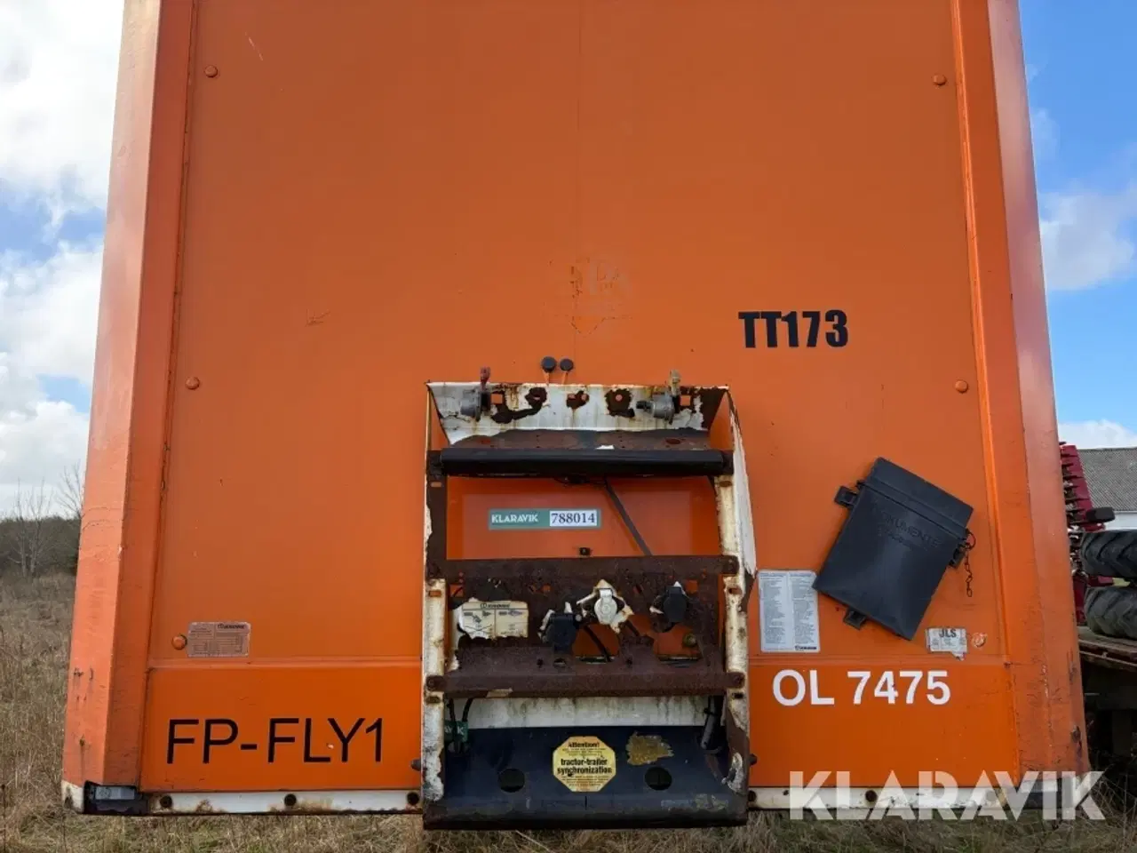 Billede 7 - Sættevogn Krone SZ Lukket Kasse