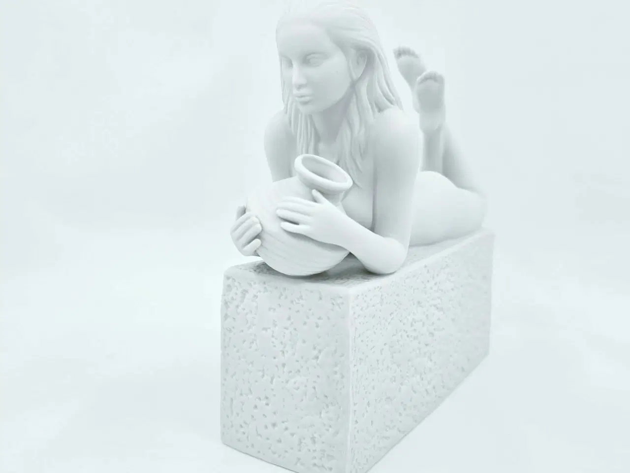 Billede 2 - Royal Copenhagen Stjernetegnsfigur Vandmanden 