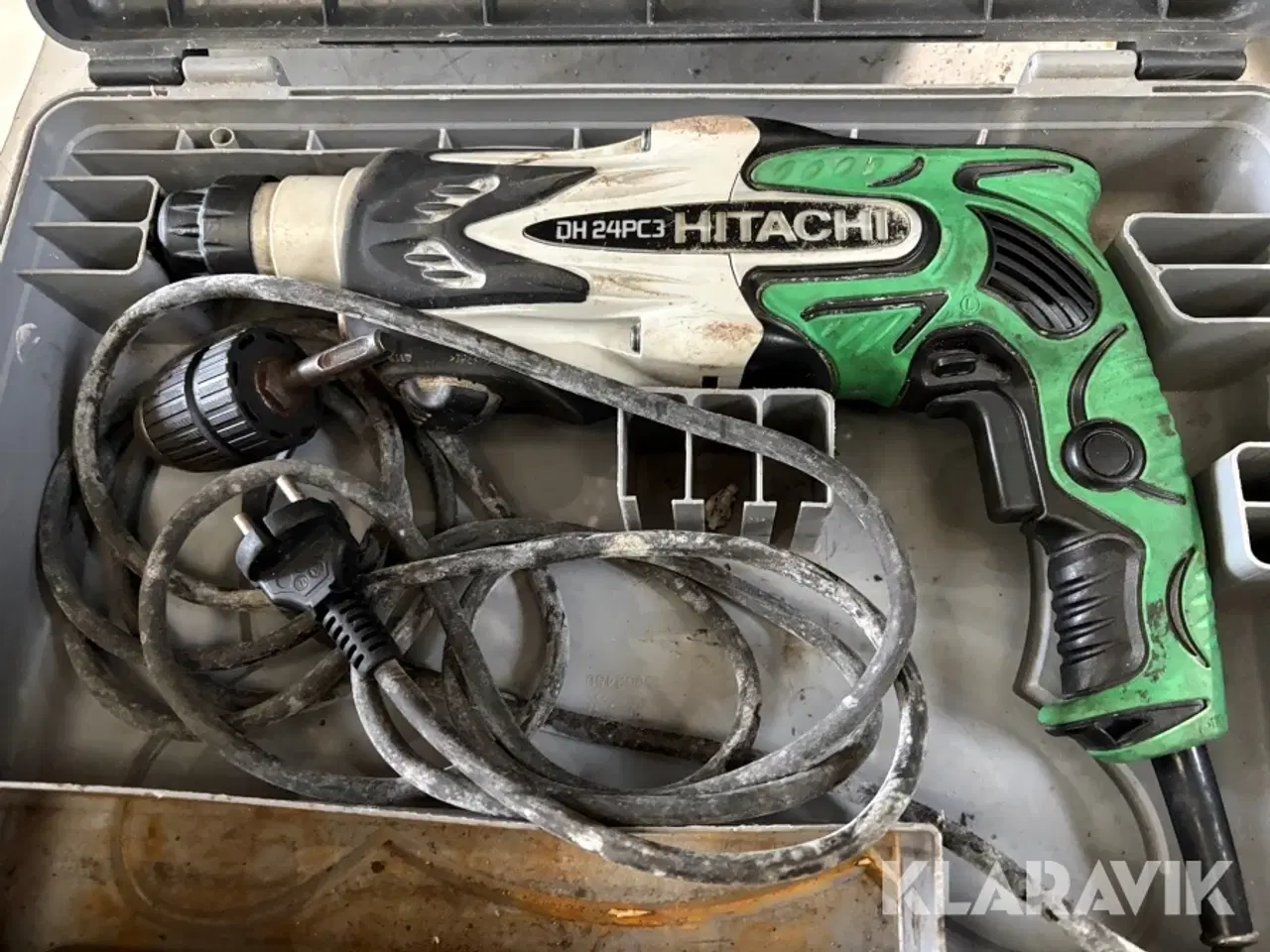 Billede 9 - Lot: borehamre, boremaskine og vinkelsliber Hitachi og diverse 4 maskiner