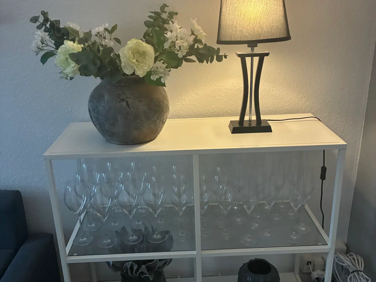 Billede 6 - Reol i hvid farve