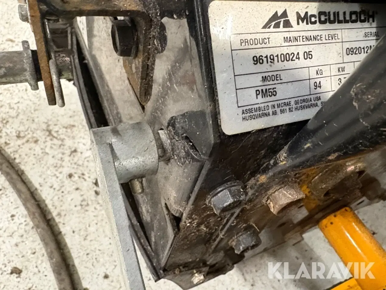 Billede 11 - Sneslynge Mcculloch PM55