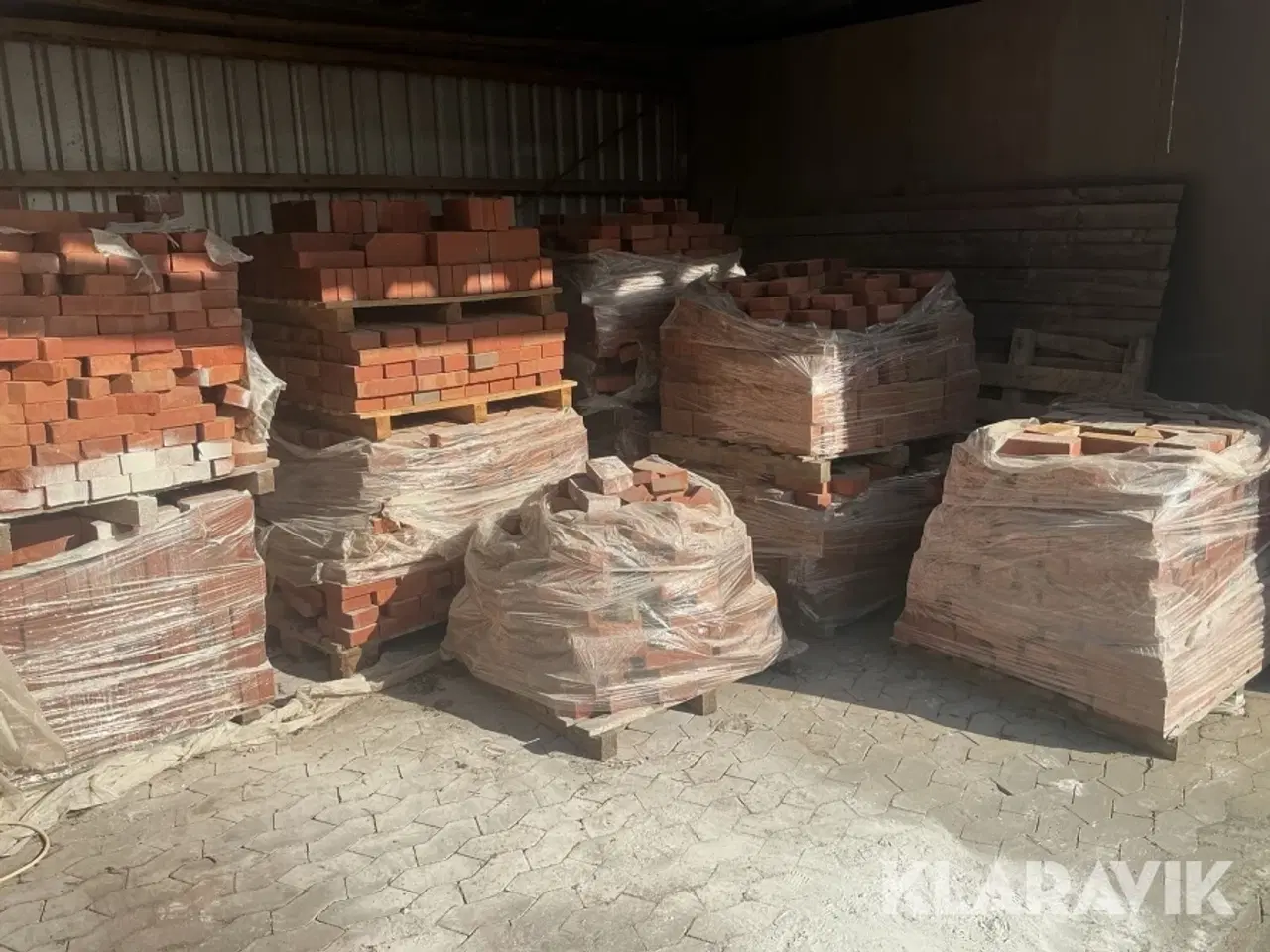 Billede 2 - Belægningssten Røde Gørding mere end 2000 hele sten og diverse tilskårne