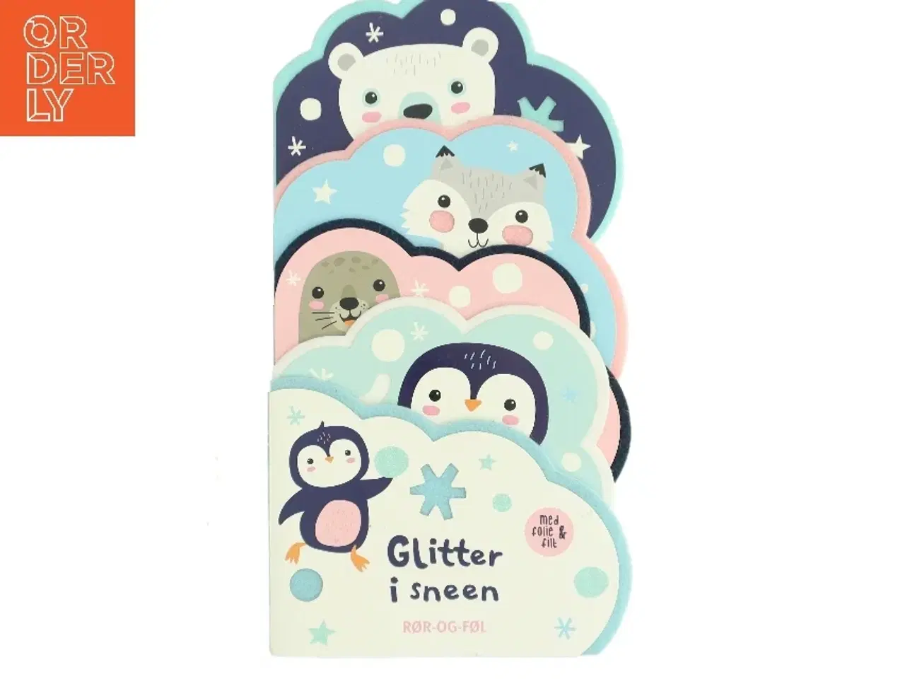 Billede 1 - glitter i sneen - rør-og-føl (Bog)