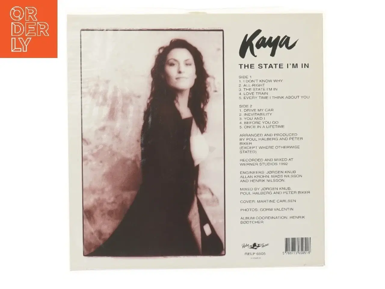 Billede 2 - Vinylplade - Kaya: The State I&#39;m In