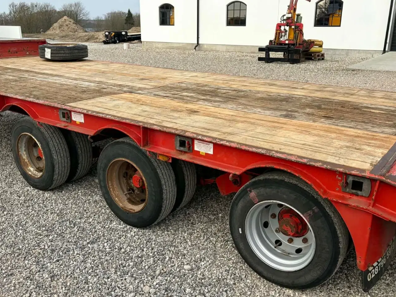 Billede 4 - MAC 27 ton maskintransportvogn
