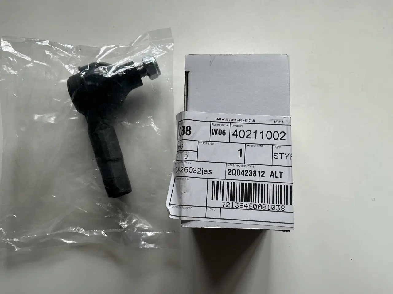 Billede 1 - Ny Polo styrekugle højre