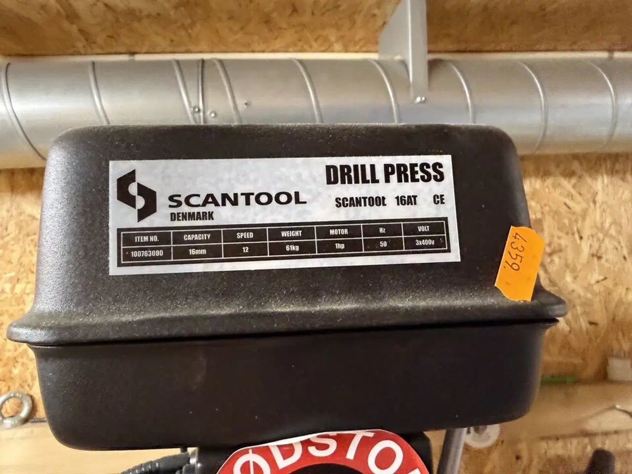 Billede 7 - Søjleboremaskine SCANTOOL 16AT
