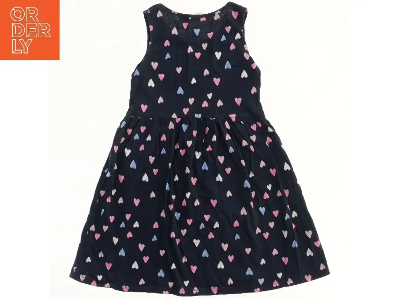 Billede 1 - Børnekjole med hjertermønster fra H&M (str. 122)