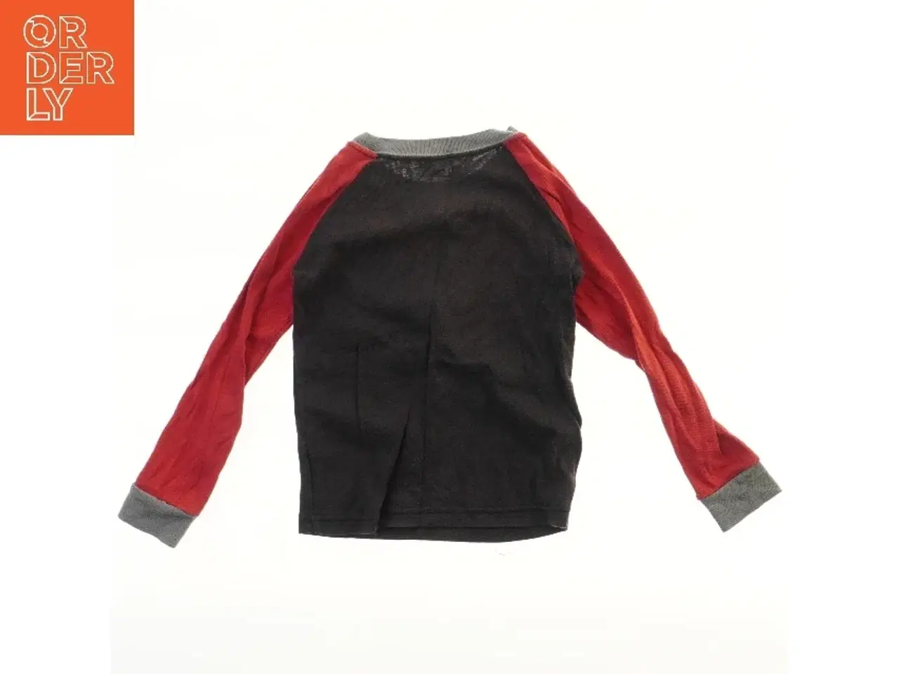 Billede 2 - Langærmet T-shirt med tryk (str. 98)