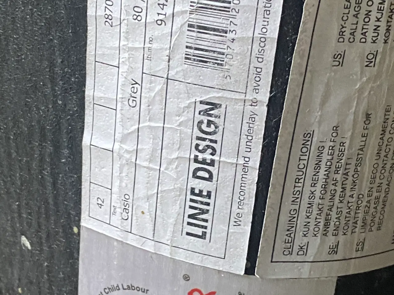 Billede 4 - Ko tæppe på gulvet 