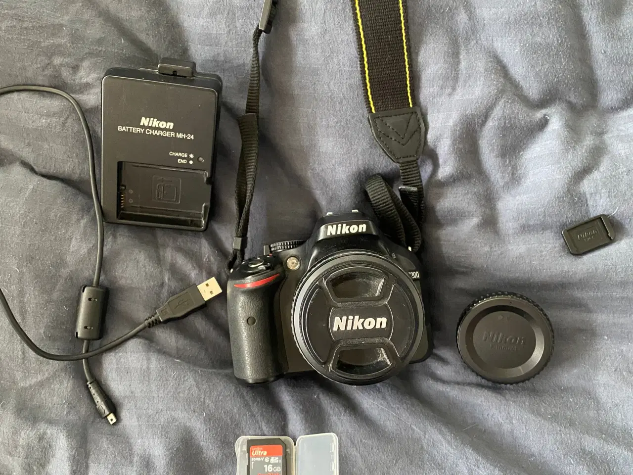 Billede 1 - Nikon D5200 Spejlrefleks kamera 
