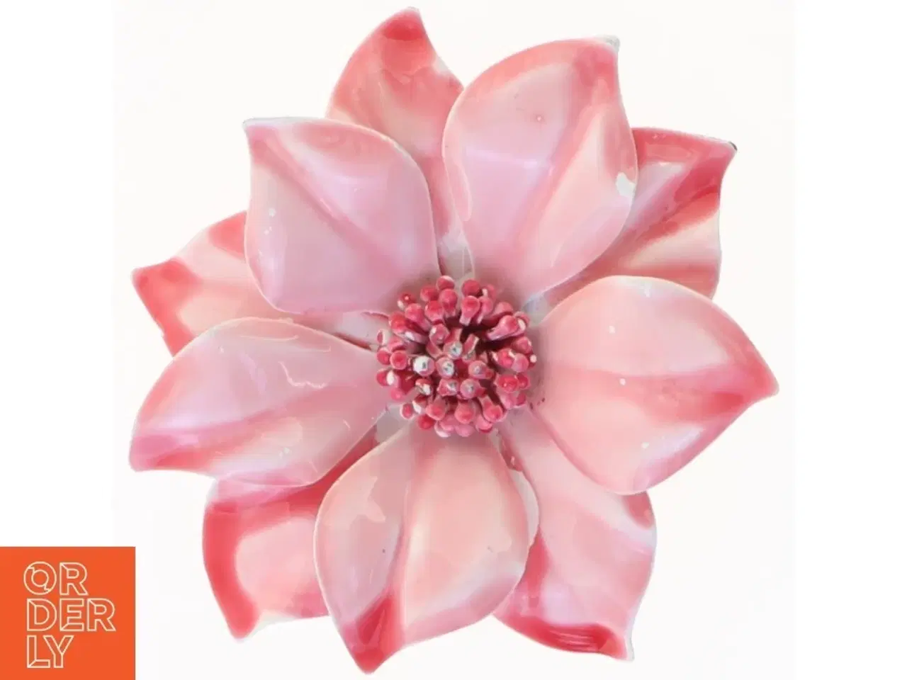 Billede 1 - Vintage blomsterbroche (str. Ø 8 cm)