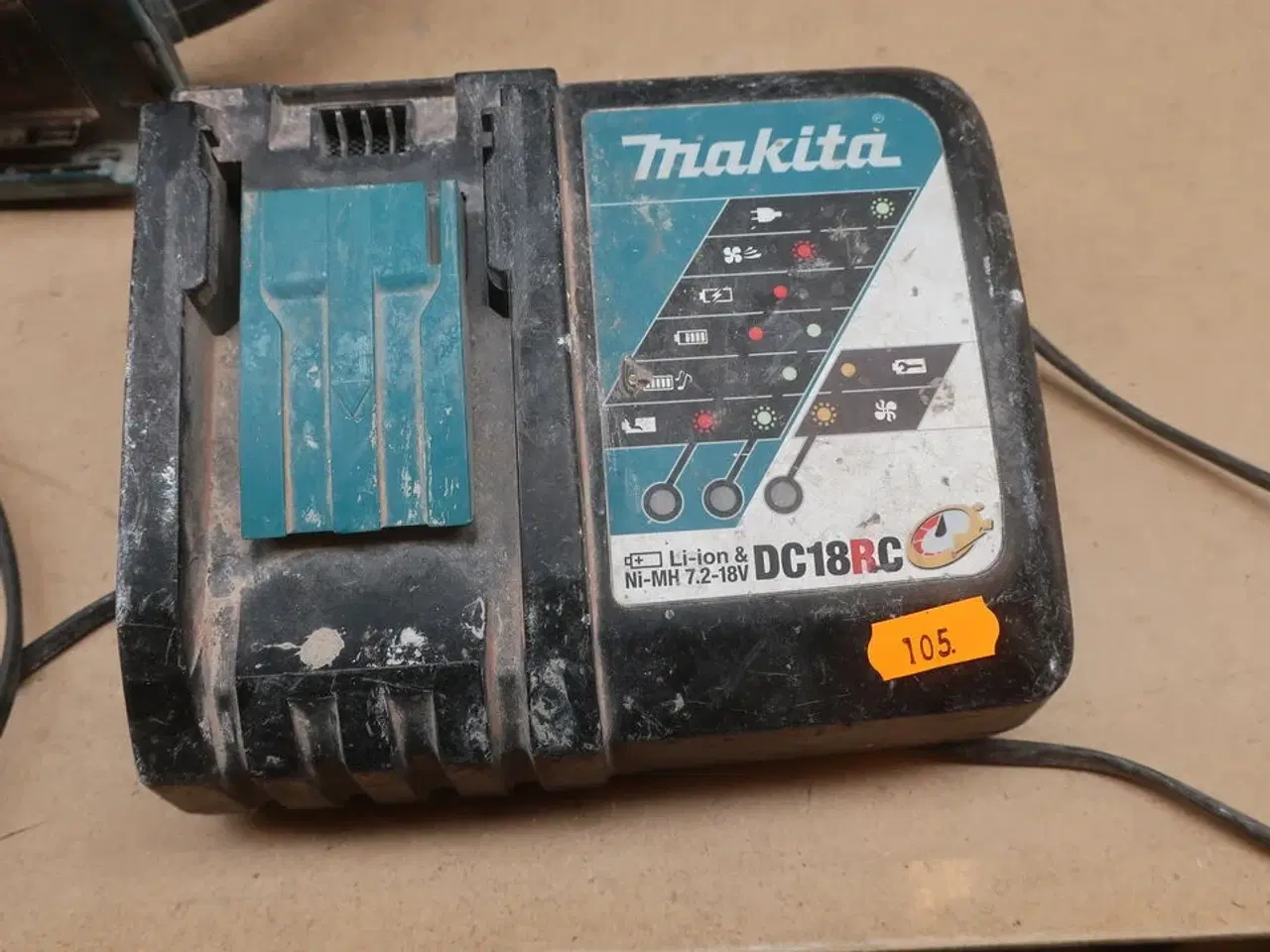 Billede 7 - Høvl, boremaskine mv. MAKITA Model: HP 484, DFN 350, DKP 180, DTM 51, DC18RC