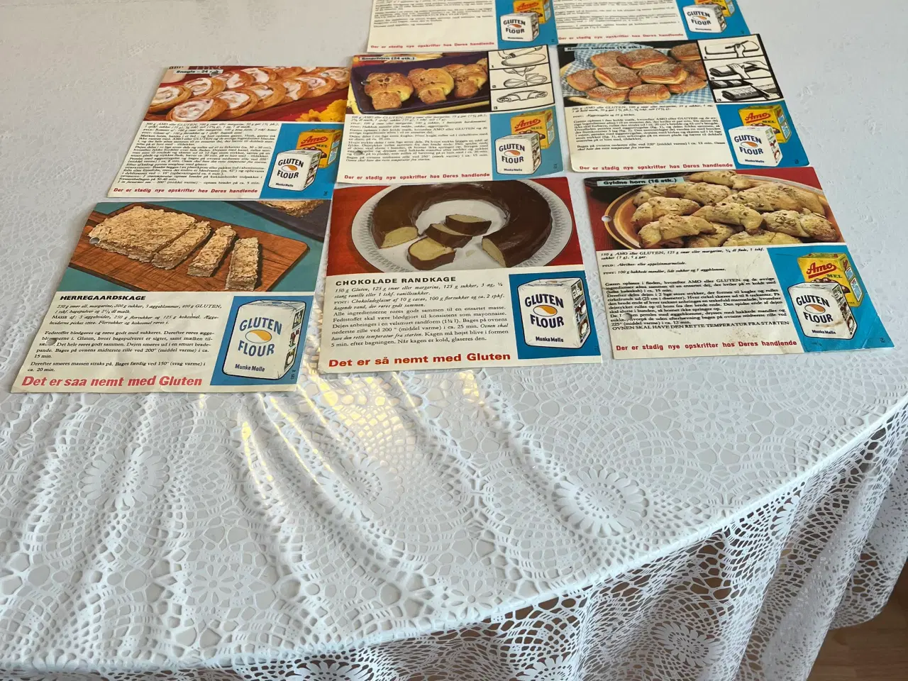 Billede 1 - 8 stk amo opskrifter 