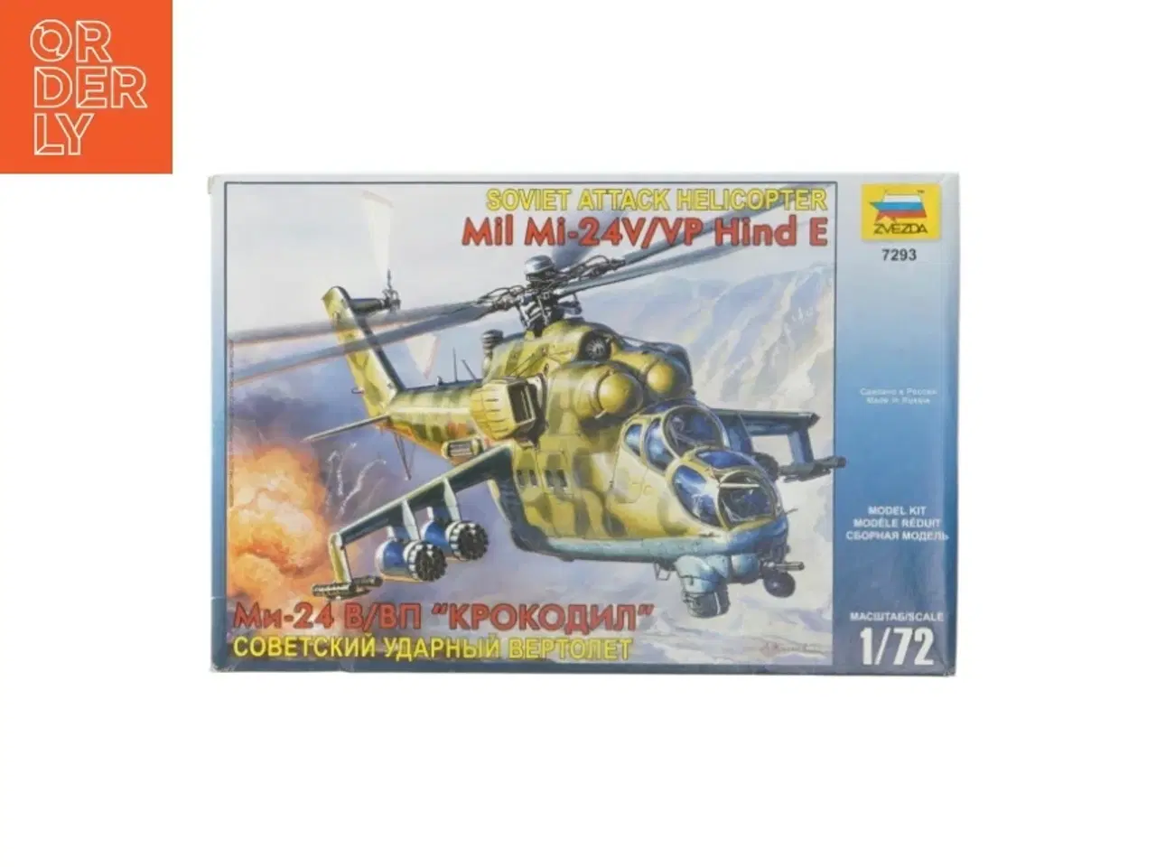 Billede 1 - Mil Mi-24V/VP Hind E model kit fra Zvezda