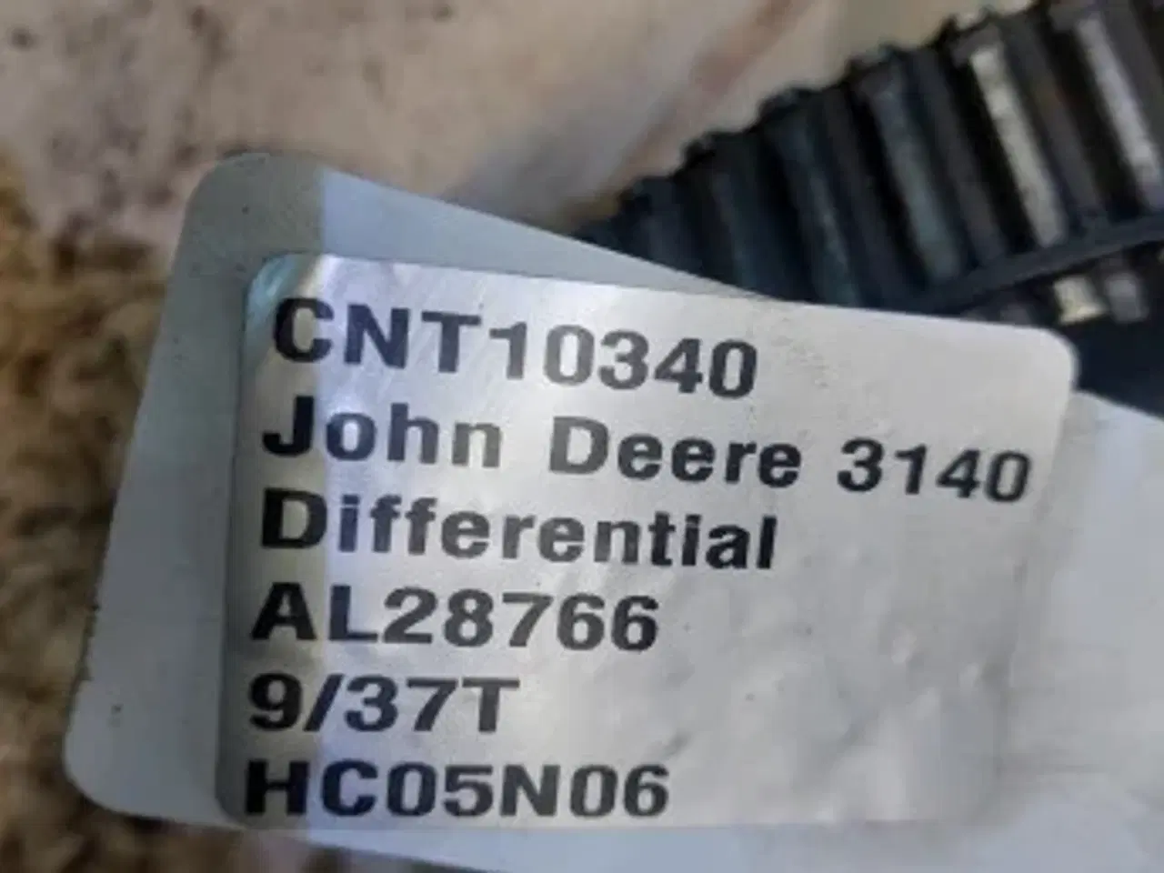 Billede 19 - John Deere 3140 Differential Sæt AL28766 