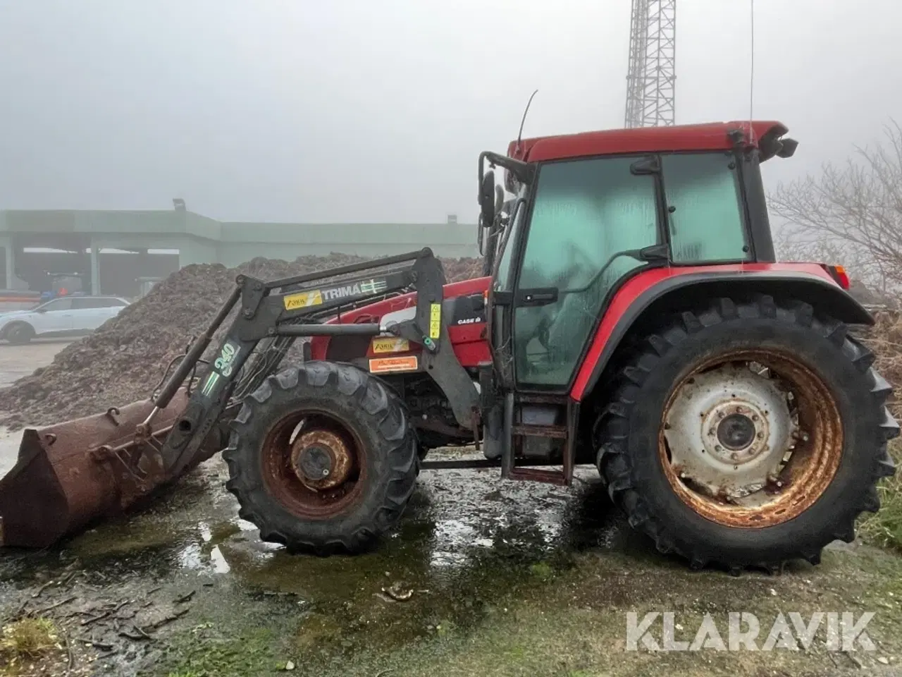 Billede 5 - Traktor med frontlæsser Case CS94