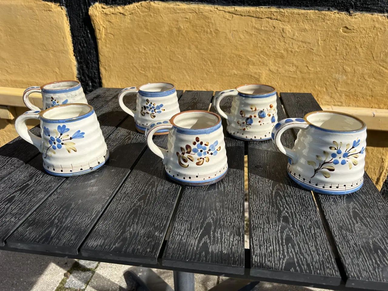 Billede 5 - 6 krus fra Knabstrup Keramik 